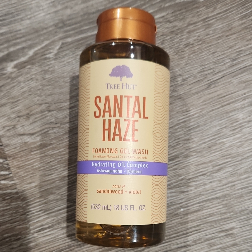 Tree Hut Santal Haze Foaming Gel Wash - Hydrating Oil Complex